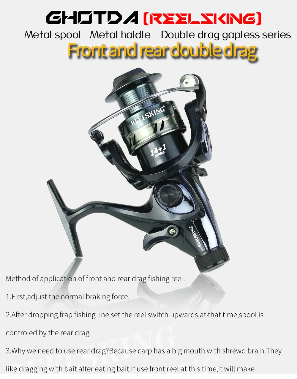 Highcasting Fly Fishing Reel With 8KG Max Drag Power For Carp Bass 3000  6000 Series, Molten Metal Spool, No Gap, Saltwater Wheel, Pesca 230912 From  Hu09, $18.36