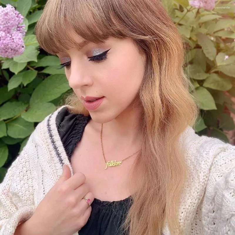 folklore taylor swift necklace