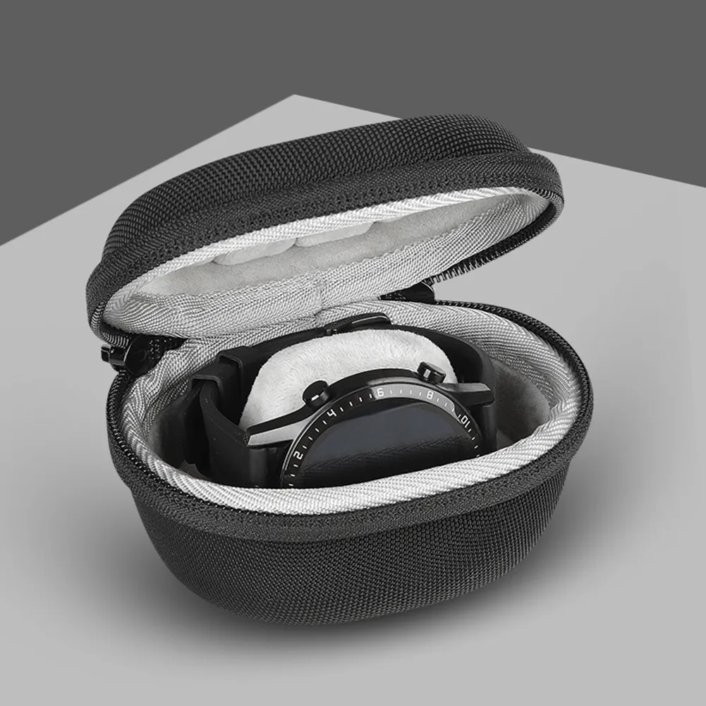 Titta på lådor Fall Armband Storage Case Sock Proof EVA Plush BOOT BOX FÖR GALAXY WATCH5Apple Watchhaylou GST 230928