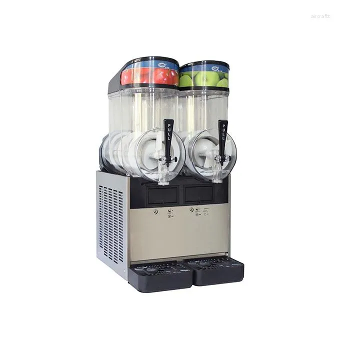 Juicers Customized Commercial Duplex Slush Machine Drink 12L Gelo para Buffet