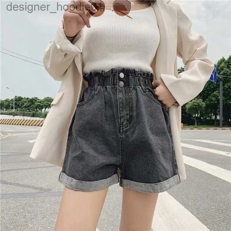 Summer Casual Loose Shorts Plain Pockets Curling Short Trousers For Girls  Ladies Women Female | Fruugo MY