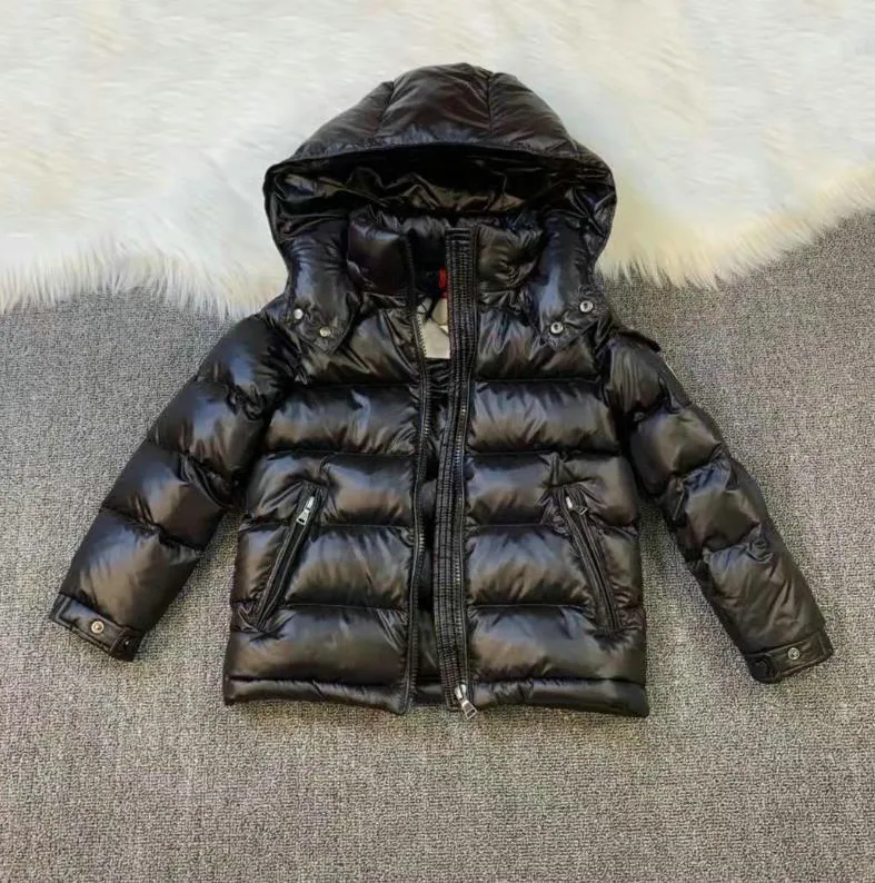 Baby Cardigan Top Jackets Boys Down Jacket Babys Boy Hooded Coat Children Clothing Warm Thick Jackets Girls Clothes Outerwear A-02