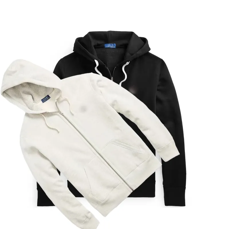 Mens Designer Fleece Jaket Hoodie Polos Thickened For Autumn