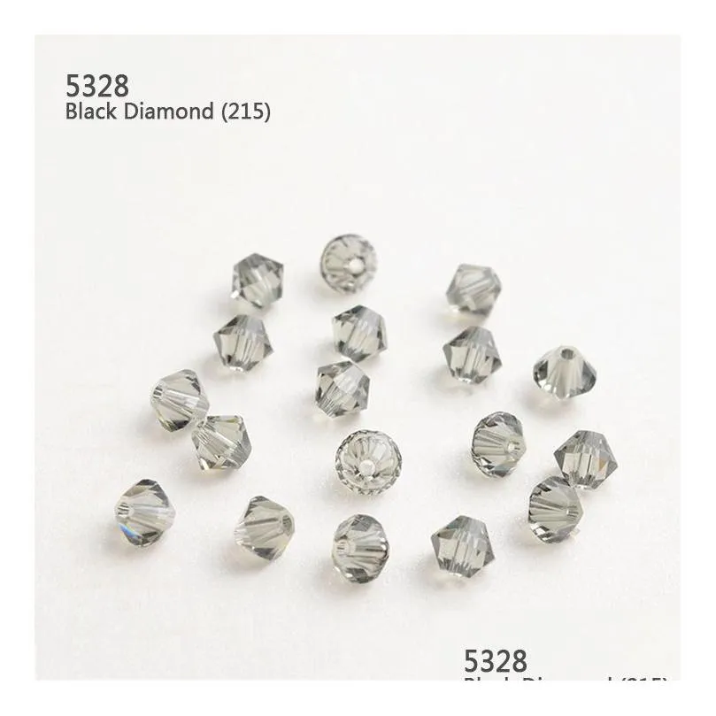 Losse edelstenen Roviski Element 1440 stks/partij M kleuren Rhombus Diamond Crystal Bead Throught Hole Edelsteen voor sieraden en Clo Dhgarden Dhmme