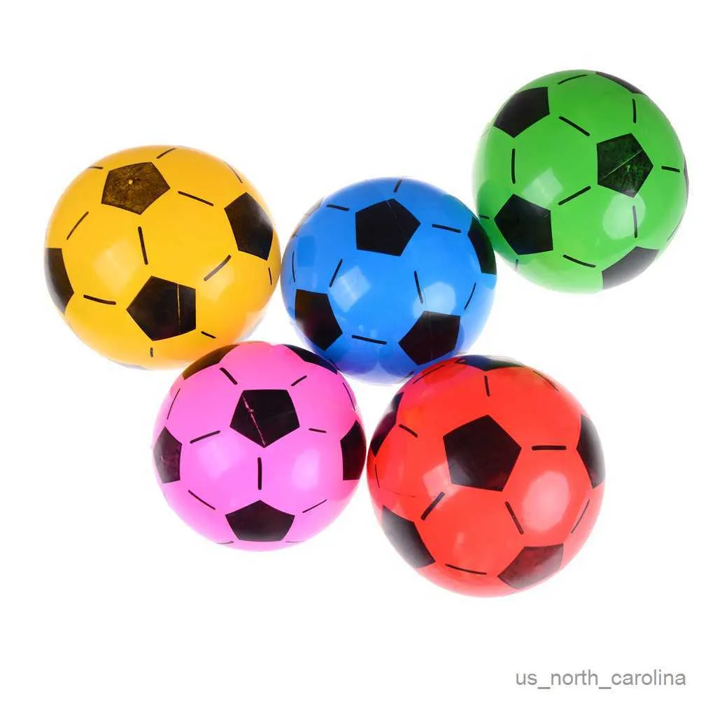 Brinquedos esportivos bolas de praia infláveis crianças bolas de brinquedo crianças jogos ao ar livre praia esporte bola brinquedos de futebol inflável 20cm r230912