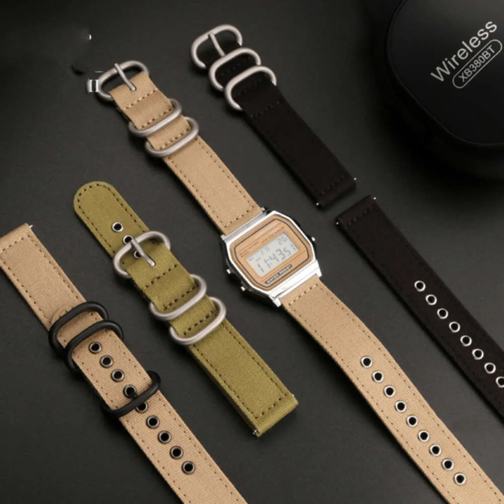 Casio watch nylon strap hotsell