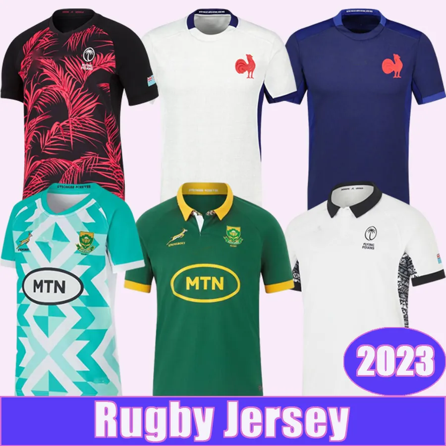 2023 Frans Fiji South Rugby Jersey Afrikaans nationaal team thuisshirt maat S-5XL