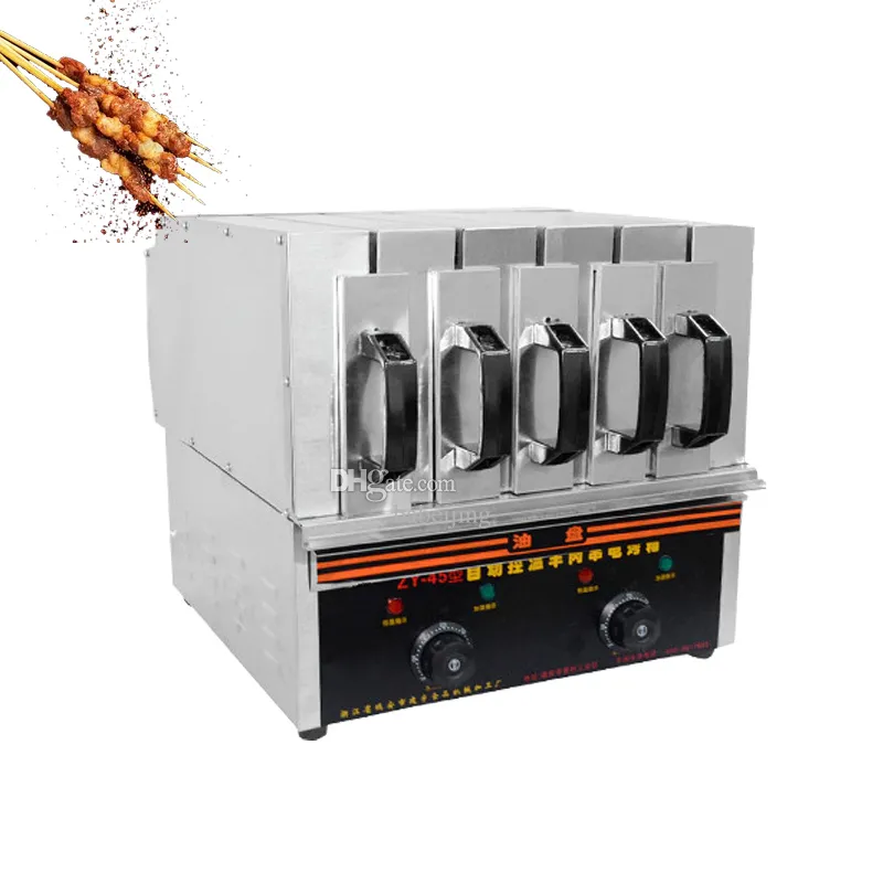 Máquina de churrasco comercial sem fumaça proteção ambiental churrasqueira elétrica para frango assado asa carneiro