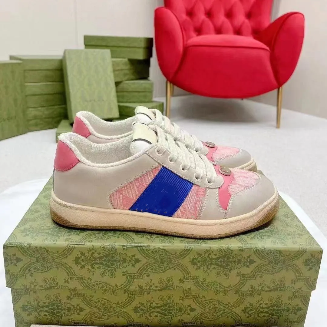 Sapatilhas de tela com cristais homens mulheres sapatos bege e ébano lona rosa e verde vintage web itália sapato de couro sujo sapato de tênis baixo alto treinador 03