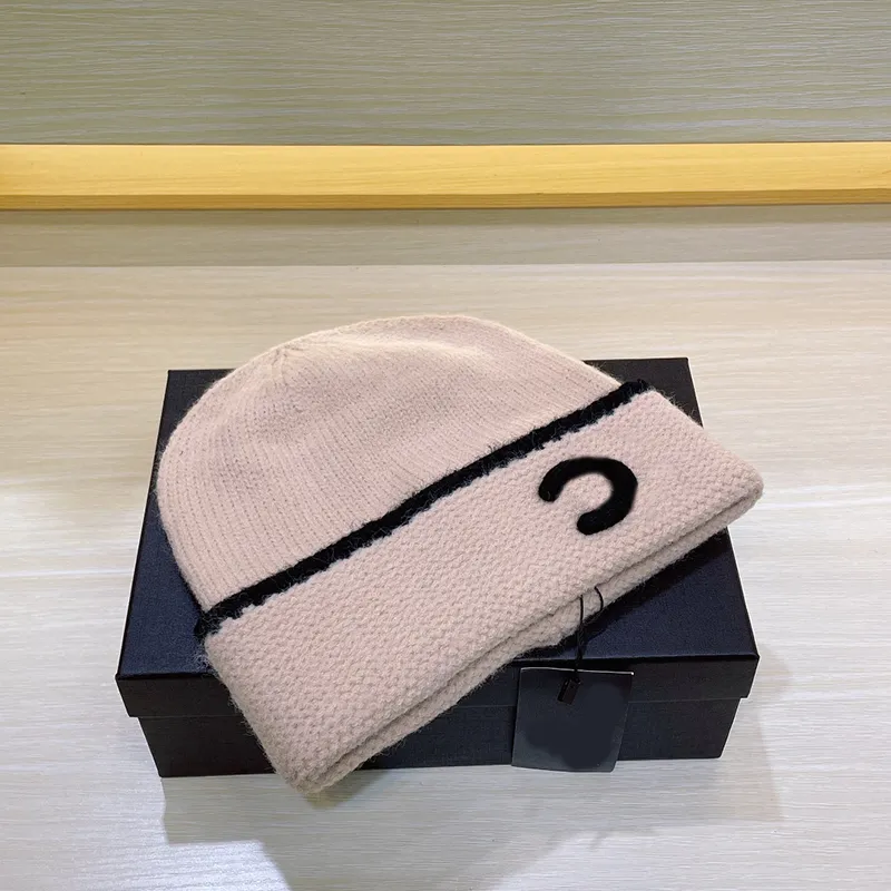Projektantka zimowa czapka dla kobiet męskie luksusowa czapka haftowa czapki literowe męskie ciepłe kapelusz klasyczny dzianinowy kapelusz casquette g 2309133z