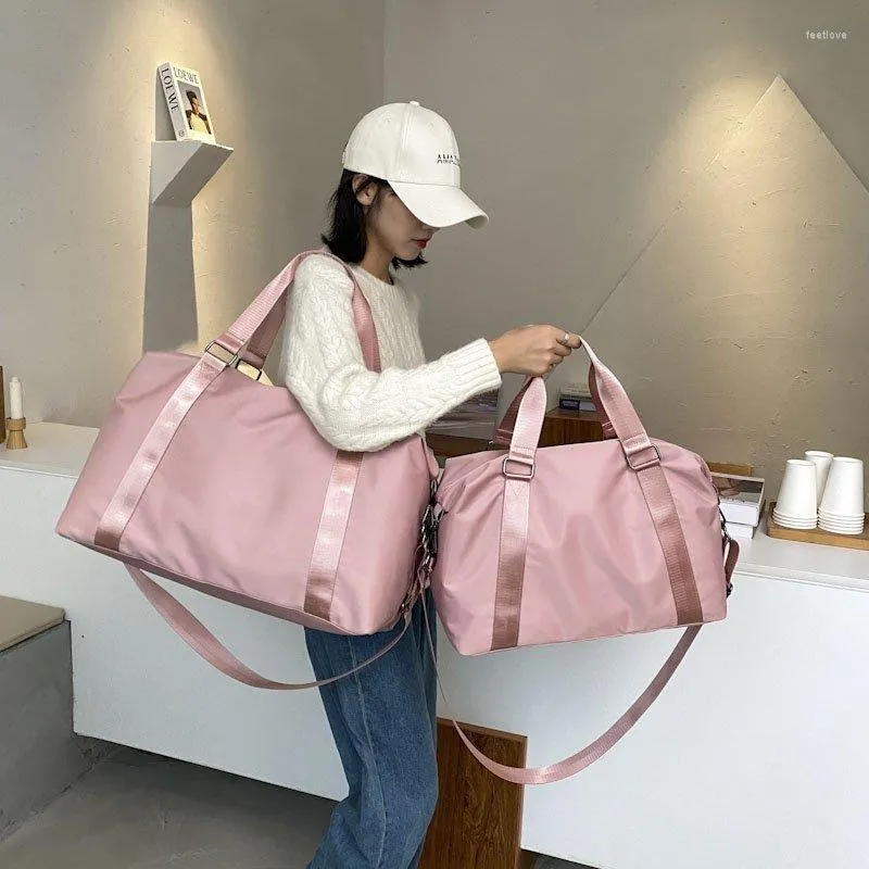 Sacs polochons grande capacité Cubes d'emballage sac à bagages Portable voyage étanche unisexe pliable organisateurs de sport accessoires