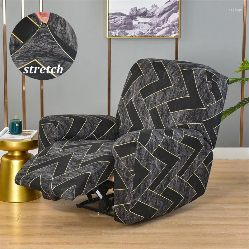 Chair Covers Floral Recliner Sofa Cover Elastic Stretch Spandex Lazy Boy Relax Armchair Protector Slipcovers For Living Room Home