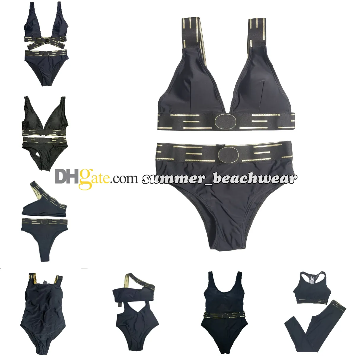 Sexy col en V maillots de bain femmes deux pièces maillot de bain été plage surf Bikini ensemble taille haute maillot de bain