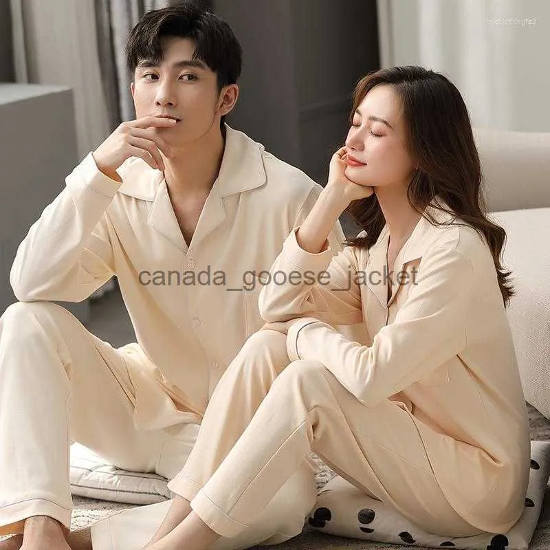 Pyjama En Couple De Coton Pour Femmes Set Pour Les Hommes Et Les Femmes Pyjamas Pour Chambre A Domicile Pyjamas De Salon De Sommeil Doux Du 21 3 DHgate
