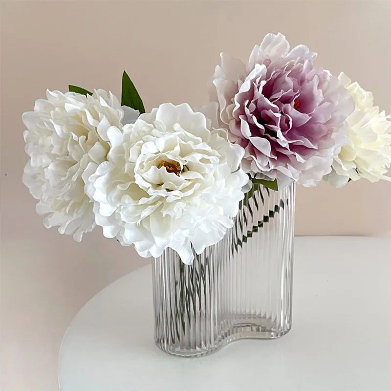 10 pezzi simulazione grandi peonia fiori di seta artificiale per la decorazione domestica peonie fiori finti decorazione matrimonio bouquet da sposa puntelli fotografia