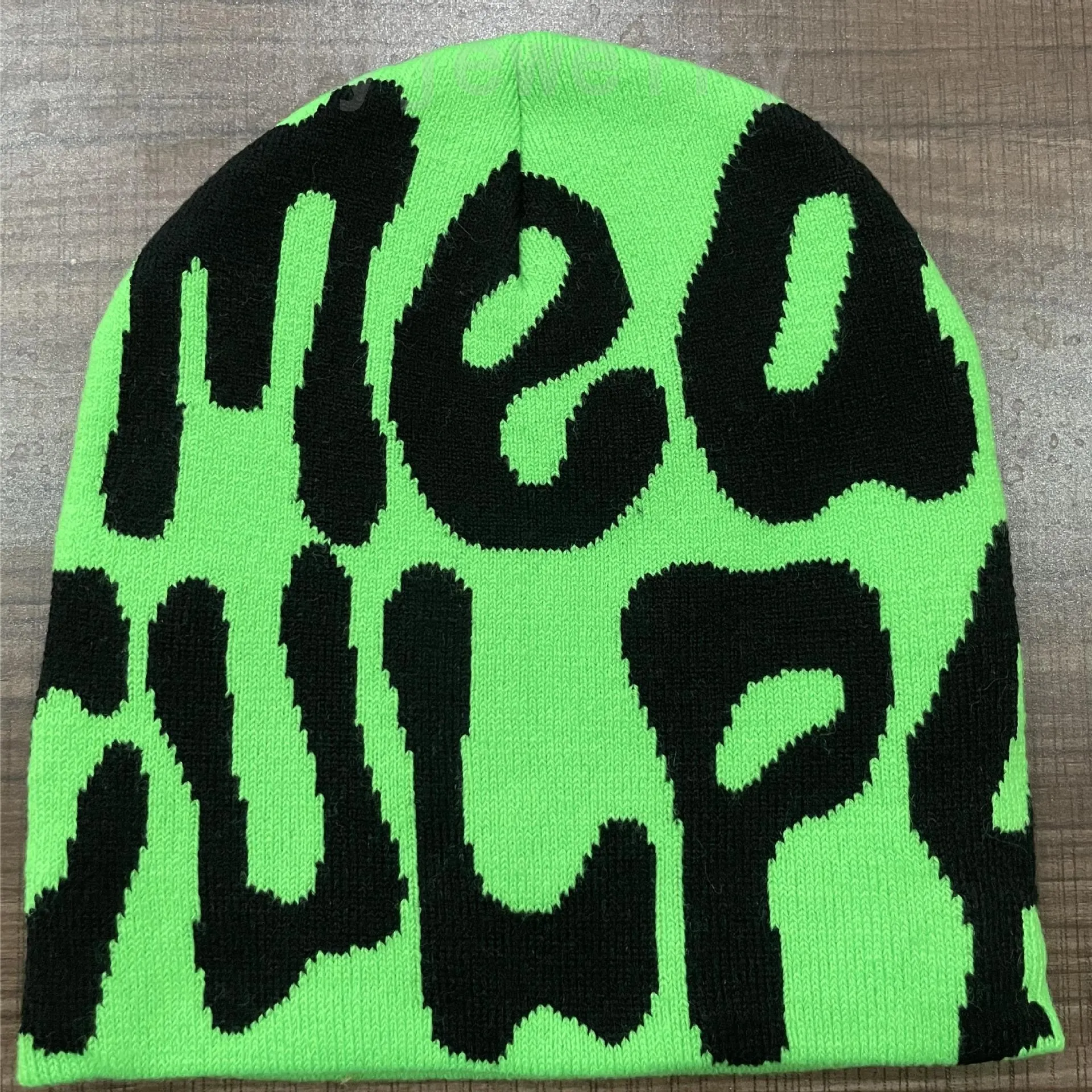 Berretto lavorato a maglia lettera cool mea culpas berretti firmati elastico liscio morbido al tatto gorras cappello verde caldo all'aperto rosa per uomo accessori di lusso pj090