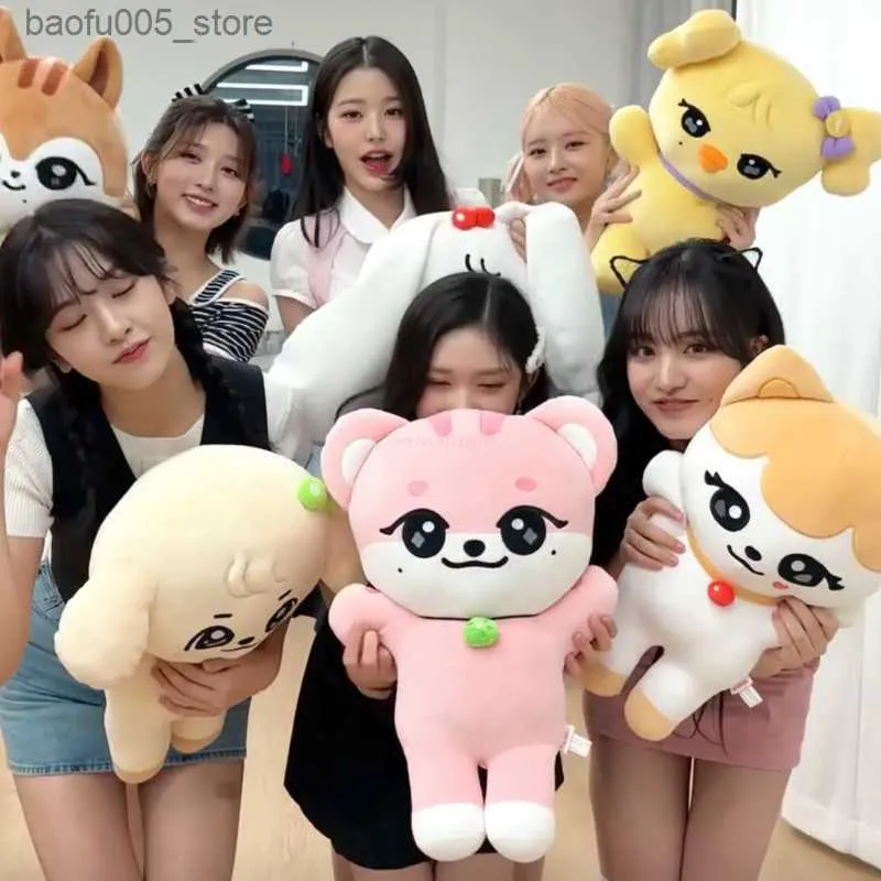 Bambole di peluche Kpop Ive Cherive Peluche Minive Ganganji Dal-e Rei Naori Cherry Liz Cheez Erang-e Kpop Ive Doll Wonyoung Yujin Gaeul Leeseo Q230913