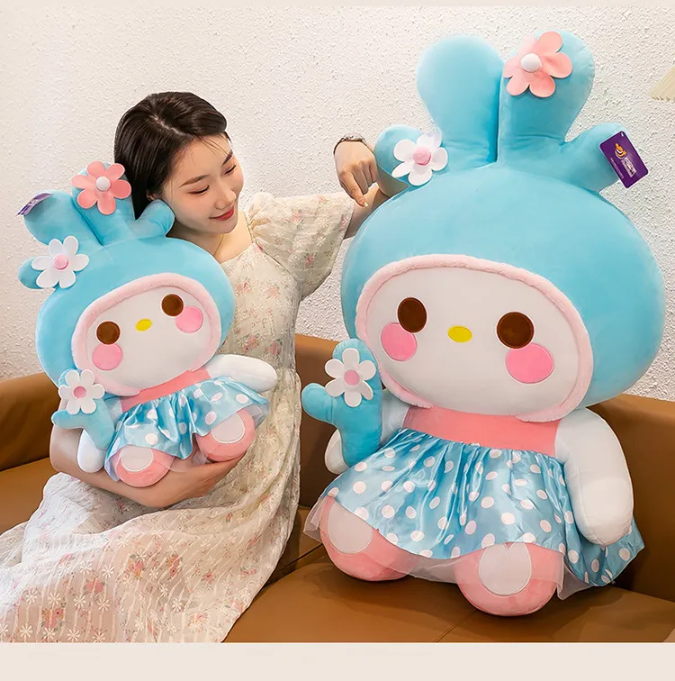 Anime Around Plush Toys Stuffed Dolls Cute Kids Playmate Home Decoration Boys Girls Birthday Children's Day Christmas 35cm