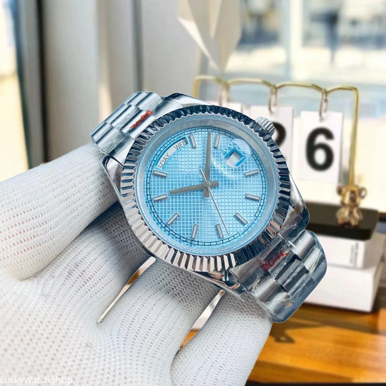 Men High Quality 41 36 Mm Dating Mechanical Automatic Diamond Women Watch Designer Couple Watches