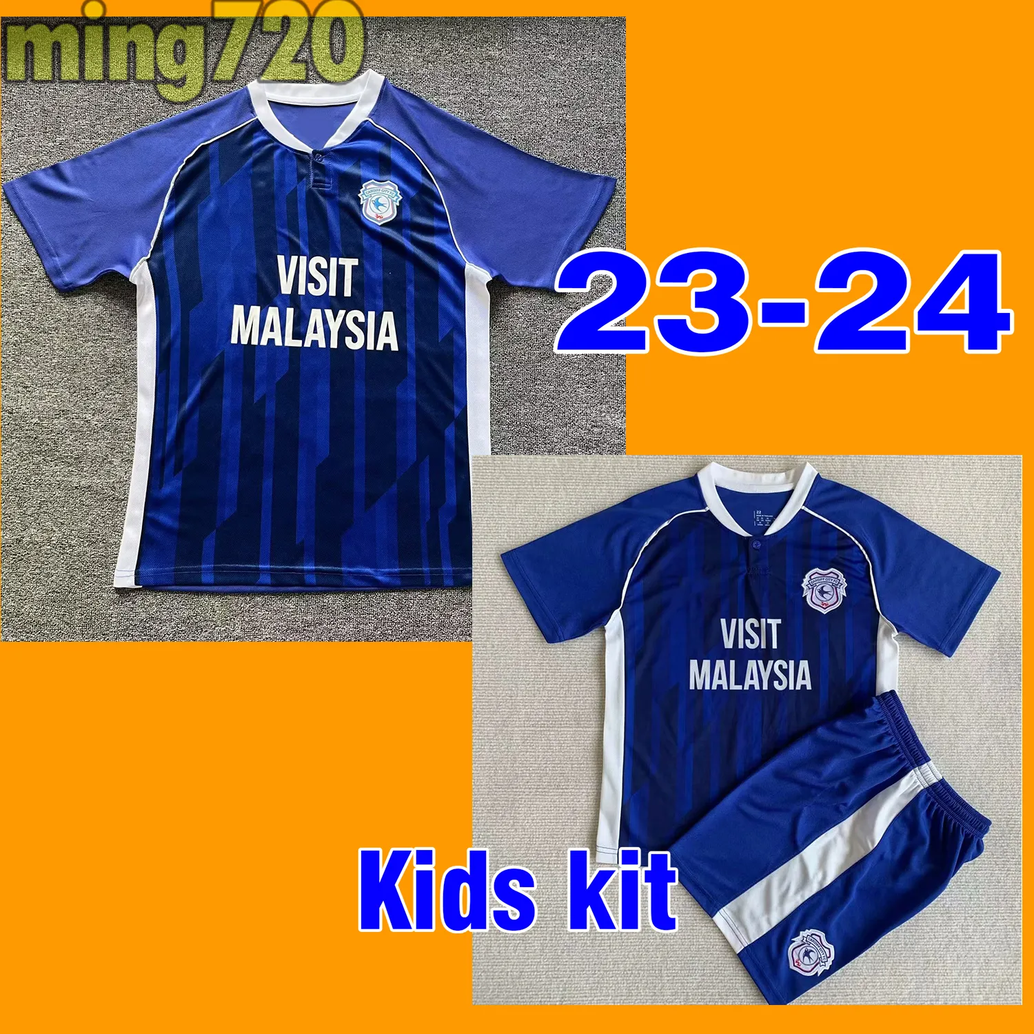 Cheap Cardiff City Jersey 2023/2024 