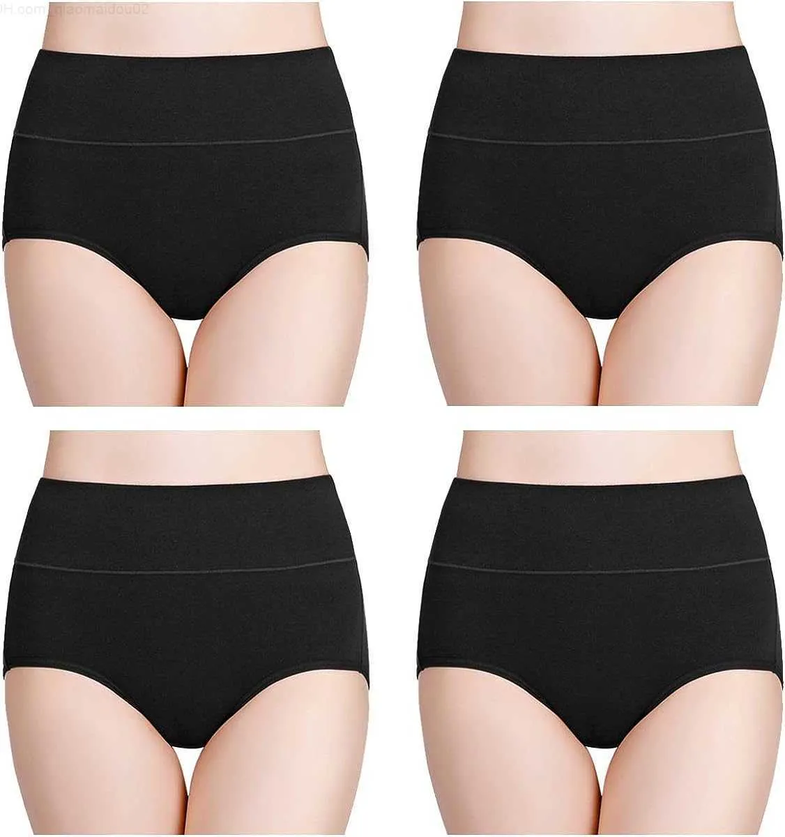 Womens Panties Wirarpa Womens High Waist Cotton Underwear Womens Soft Full  Underwear Multi Pack L230913 From 20,89 €