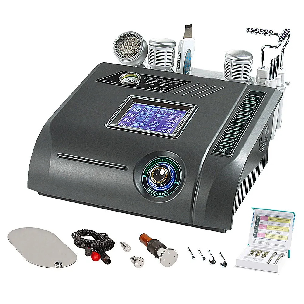 NV-E6 NOVA 6 in 1 professionelles multifunktionales Elektroporations-Mesotherapie-Injektor-Diamant-Mikrodermabrasions-/Mini-Diamant-Dermabrasions-Spa-Gerät