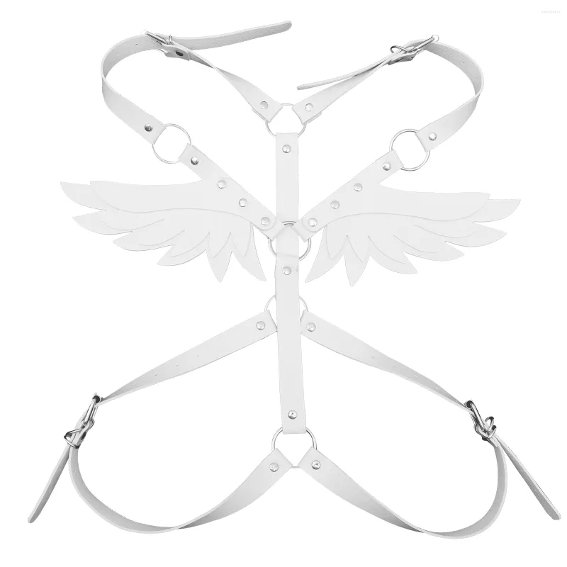 Ceintures ailes ceinture Po accessoires ange PU Angle Bondage vêtements femmes ceinture bretelles enfant