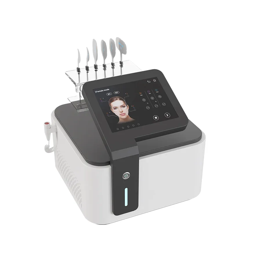 سطح المكتب EMS الجهاز لرفع الوجه PE-Face Magnetic Magnetic تحسن تقليل التجاعيد غير الغازية لآلة النحت EMS