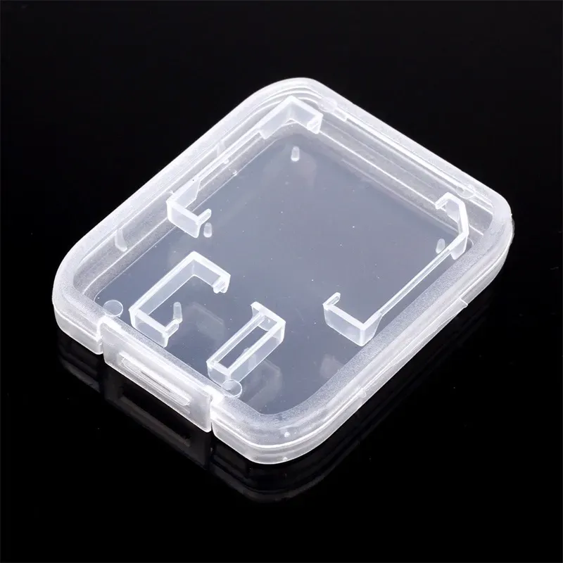 Shatter Container Box 4 Styles Card Protection Case Container Memory Card Boxs SD CF TF Cards Plastic Storage Box Easy To Carry