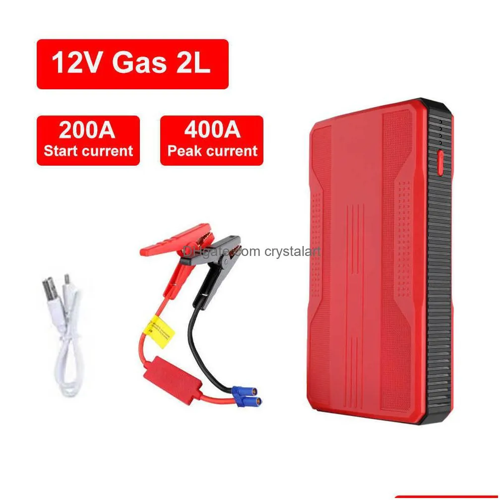 car jump starter power bank 20000mah car booster emergency battery 12v starting device 400a/600a car starter battery