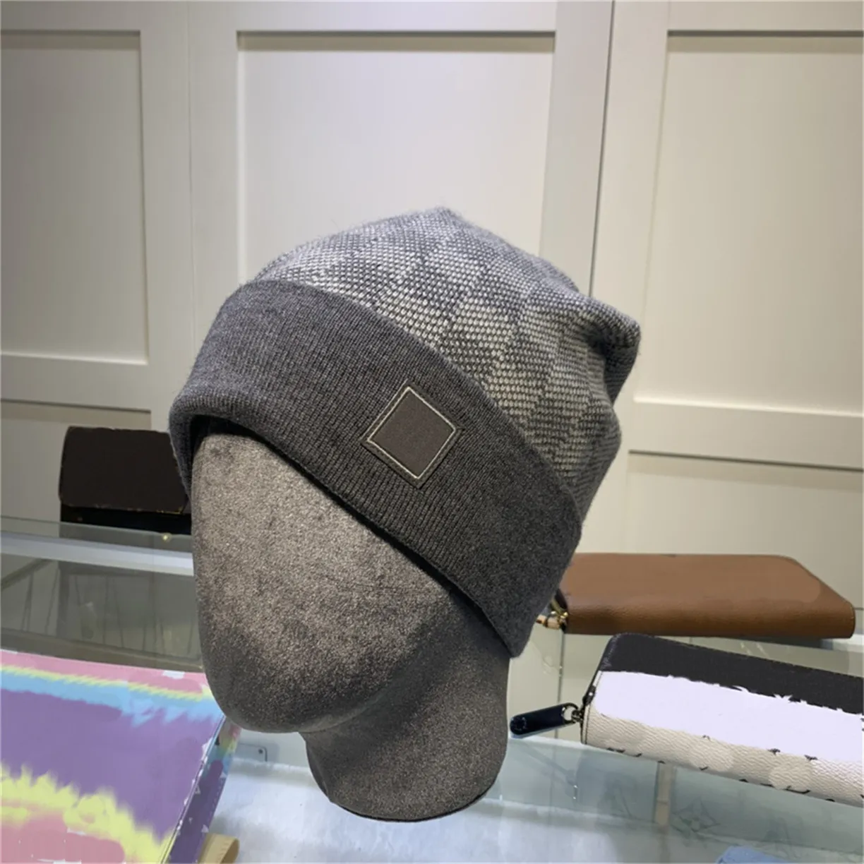 Moda 2023 Novo Chapéu de Designer para Gorros Homens Mulheres Alta Qualidade Bordado Adulto Cap Inverno Design Caps Xalhetes Lenços Lã Envoltório Beanie Skull Caps