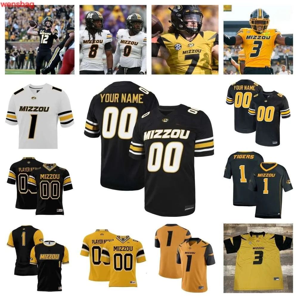 2023 Missouri Tigers Football Jersey 3 Luther Burden III 1 Theo Wease Jr. 6 Jake Garcia 8 Tyron Hopper 5 Mookie Cooper 21 Sam Horn 33 Marquis Grasial 28 Joseph Charleston