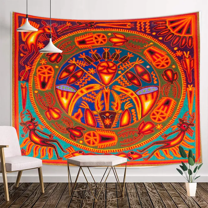 Mexican tapestry wall hanging hotsell
