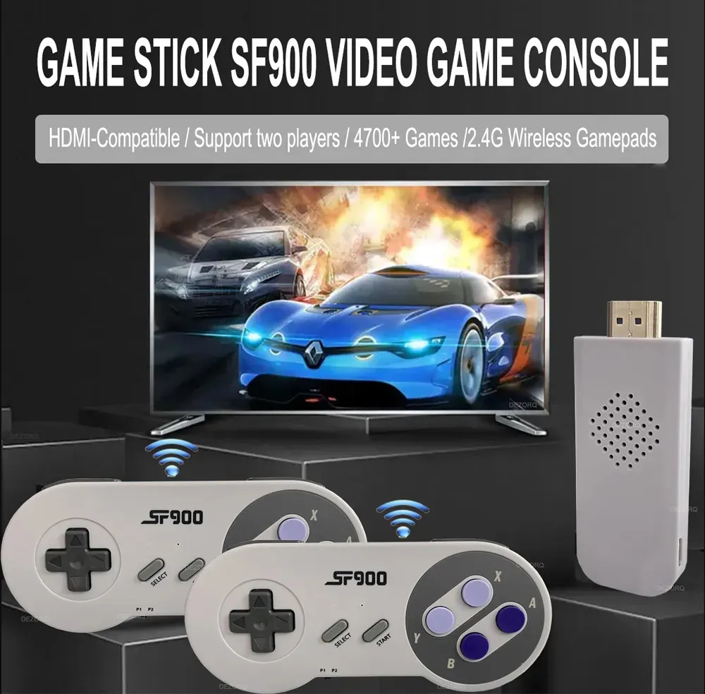 Video Game Console For Super Snes Nes Game Stick Tv Game Player