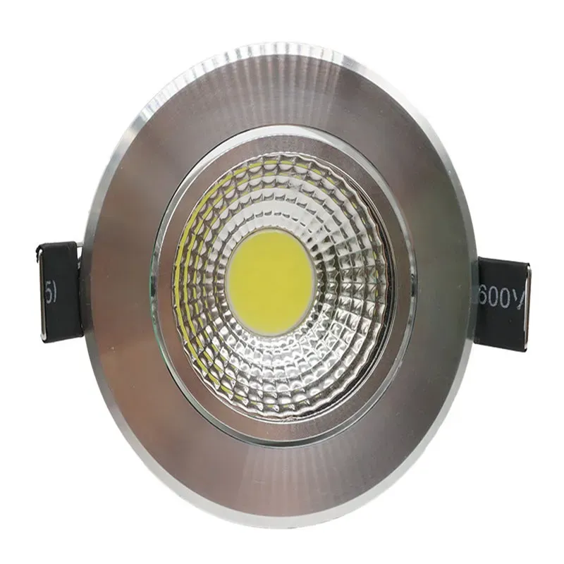 9W led down lights dimmable cob led recessed light downlight lamp warm nature cold white AC85265v drivers2445767