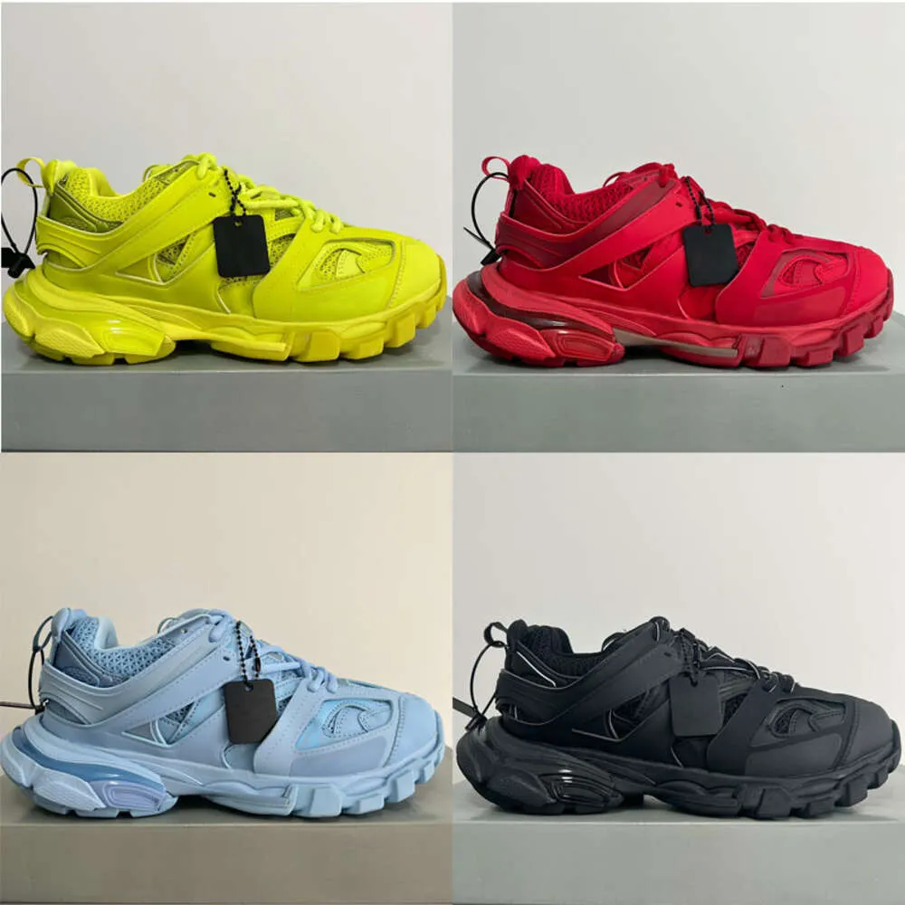 Мужские кроссовки Track 3.0, женская обувь на платформе, сетчатые нейлоновые кроссовки с принтом, не кожаные кроссовки для бега на шнуровке, уличная повседневная обувь с коробкой NO52