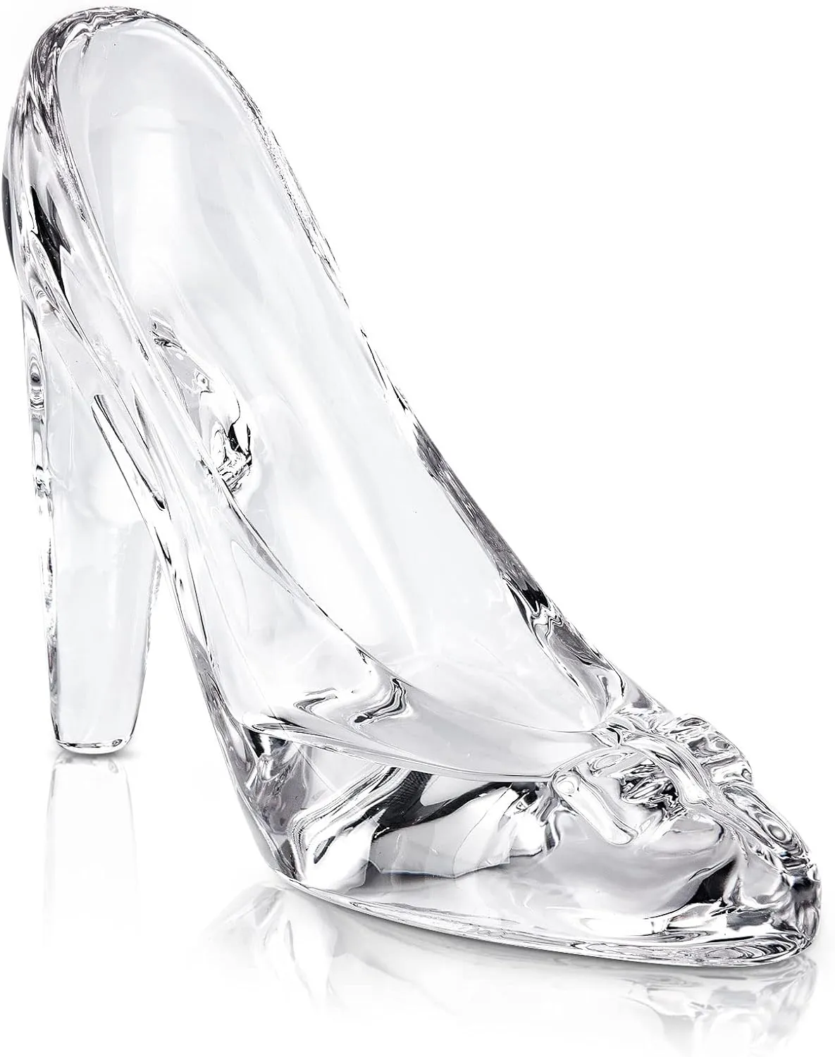 Cinderella Shoe Decor Crystal High Heels Shoes Ornaments Glass