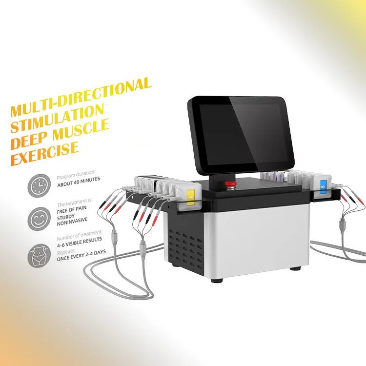 뜨거운 판매 체중 감량 슬리밍 EMS 머신 근육 자극기 RF 및 바디 컨투어 뷰트 뷰티 머신 뷰티 장비 바디 빌딩 EMS 바디
