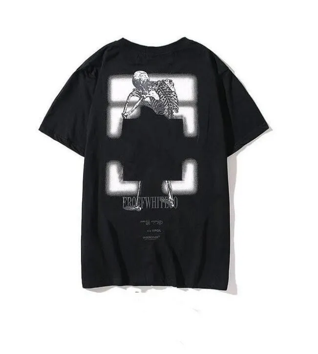 2023 Fashion Luxurys Offs Clothing Mens And Women Loose Tees Tops