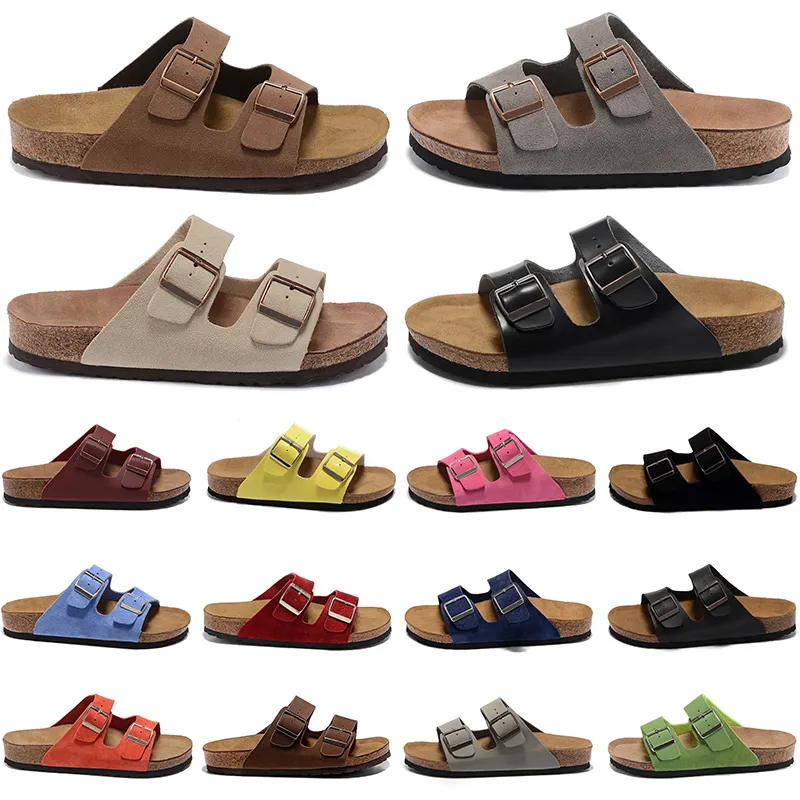 Boston Klompen pantoffel beroemde ontwerper loafers woody muilezels slippers sandalen schoenen dia's heren dames zwart wit roze gesp sliders flats schoenen