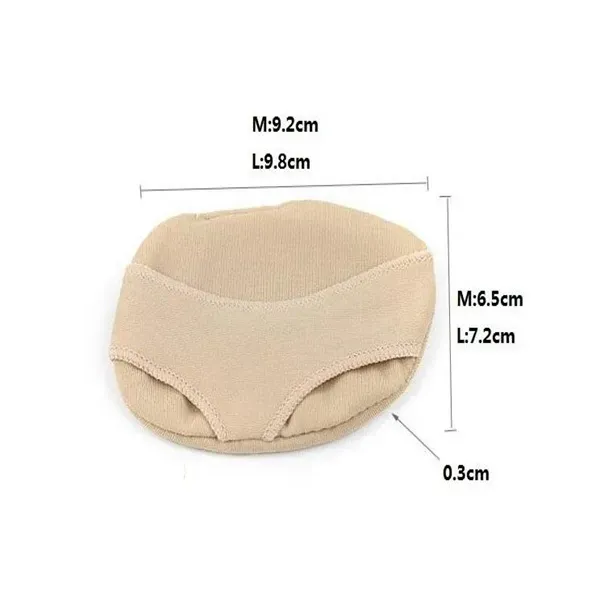 Lycra Cloth Fabric Gel Metatarsal Ball Of Foot Insoles Pads Cushions Forefoot Pain Support Front Foot Pad Orthopedic Pad Home Supp2066639