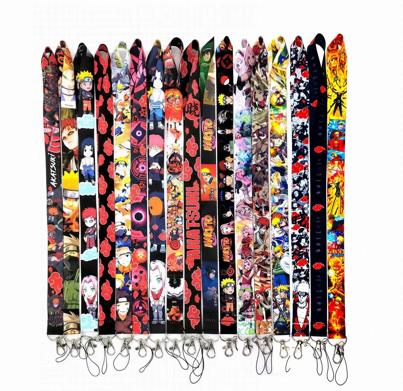 Cell Phone Straps & Charms Straps Anime Lanyard For Keychain ID Card Cover Pass student Mobile USB Badge Holder Key Ring Neck Straps Accessories 2024