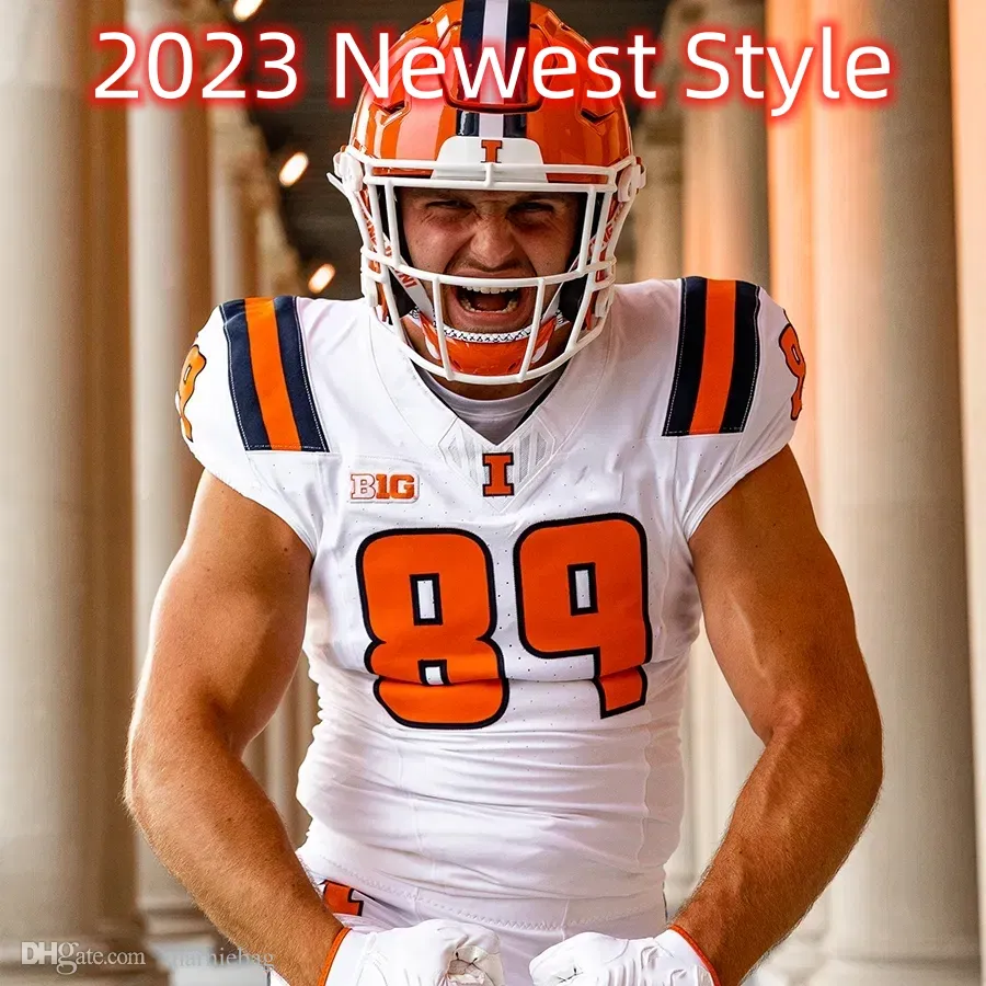 Fighting illini on sale football jersey