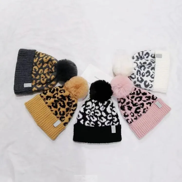 Women Winter Hat Knitted Designer Wool Beanie Female New Fashion Casual Outdoor Thick Ladies Warm Fur Ball Hats