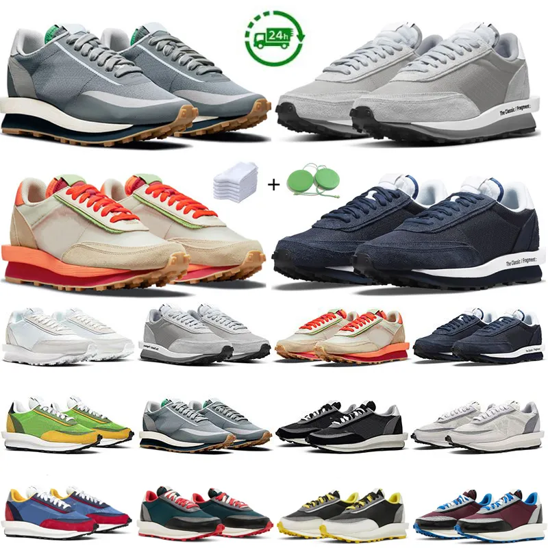 Save Big on Bulk Nike Ld Waffle Shoe Ldwaffle Men Women Running Shoes  Waffle Sneaker Blackened Blue Light Smoke Grey Cool Grey Maroon Pine Green  White