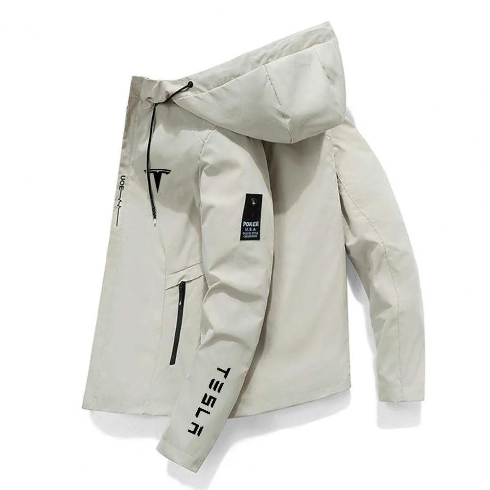 DHgate.com:Tesla Mens Cropped Windbreaker Jacket for Spring DHgate.com:Tesla Mens Cropped Windbreaker Jacket for Spring