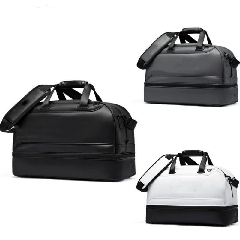 Nouveau sac fourre-tout design Duffle fleurs noires couture sacs de voyage week-end en cuir PU hommes femmes bagages sacs à main créatifs 45 50 55 cm grande capacité homme Duffel bagages