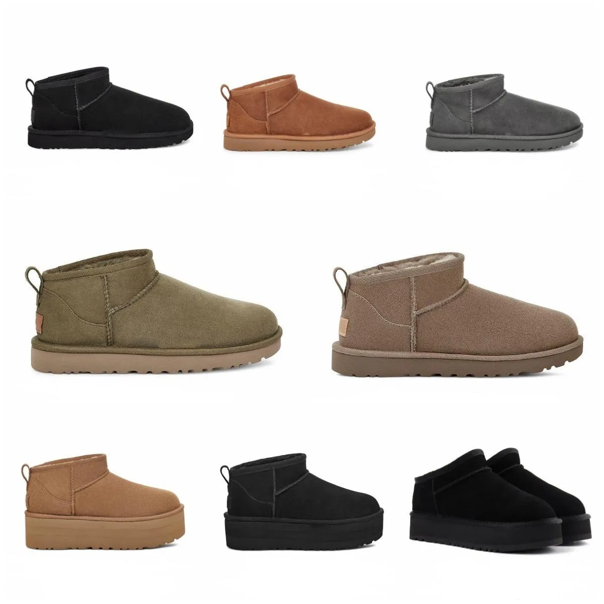 Designer Classic Ultra Mini Boots Snow Boot Platform Women Men Fur ...