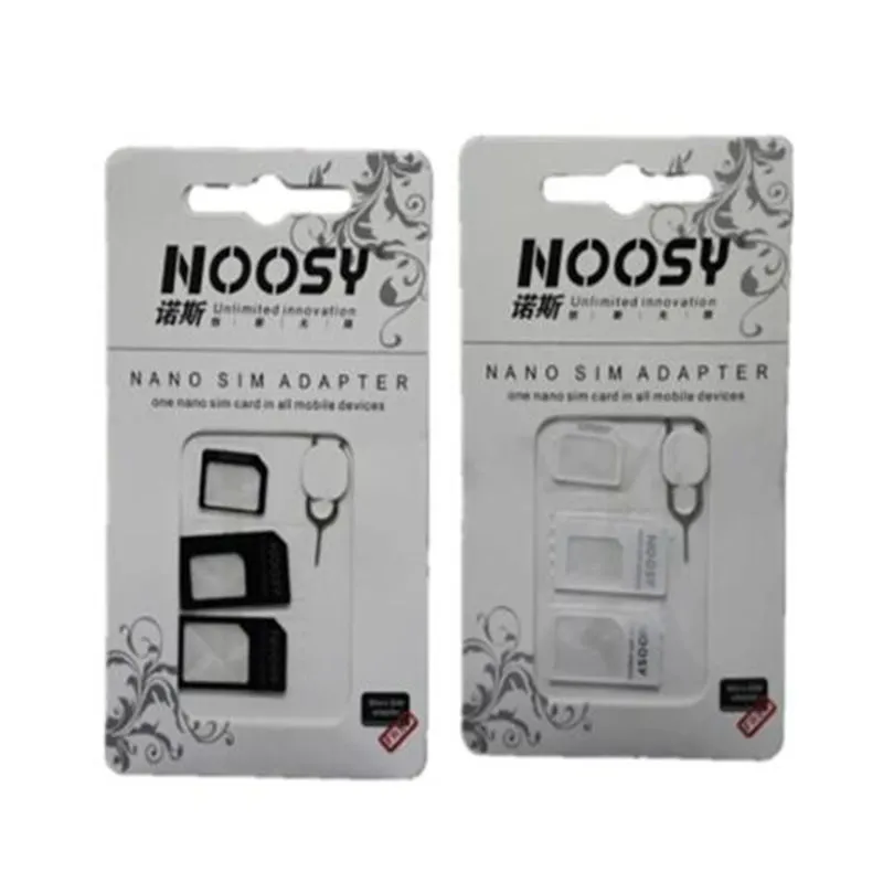 5PCS 4 in 1 Noosy Nano Sim Karte Neutral Karte Abdeckung Smartphone Wiederherstellung Karte Abdeckung micro SIM Neutral karte Slot Pin Wiederherstellung Karte