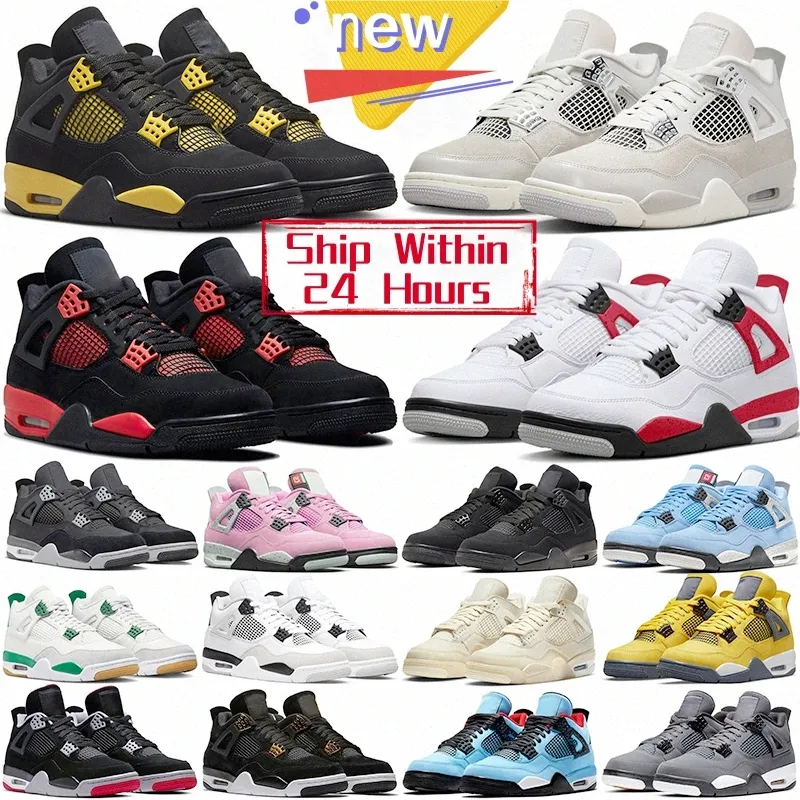 Military 4s 4 Red Cement Thunder Black Cat Oreo Fire Infrarot Bred